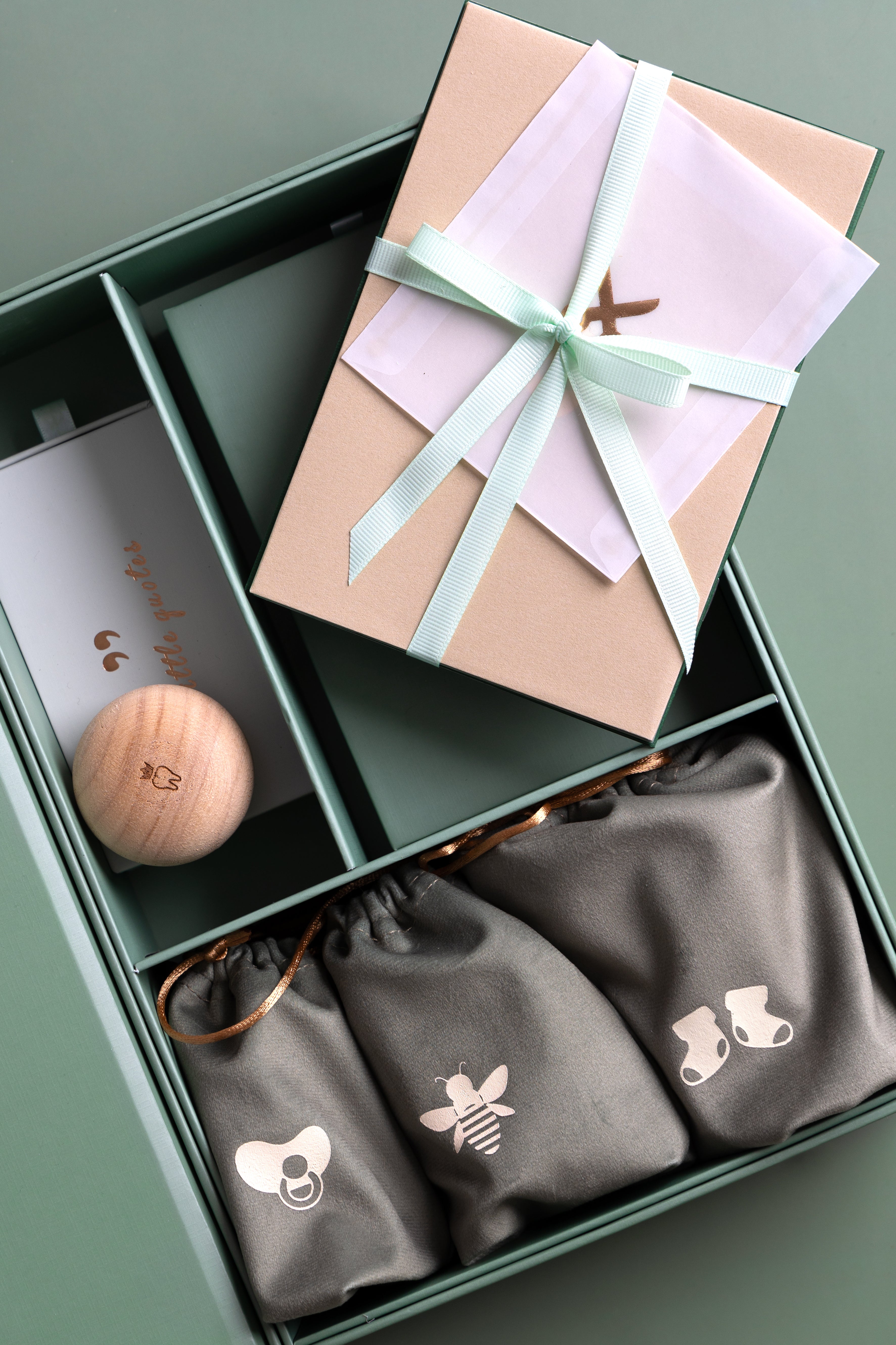 Memory Box Baby - Pastel Groen