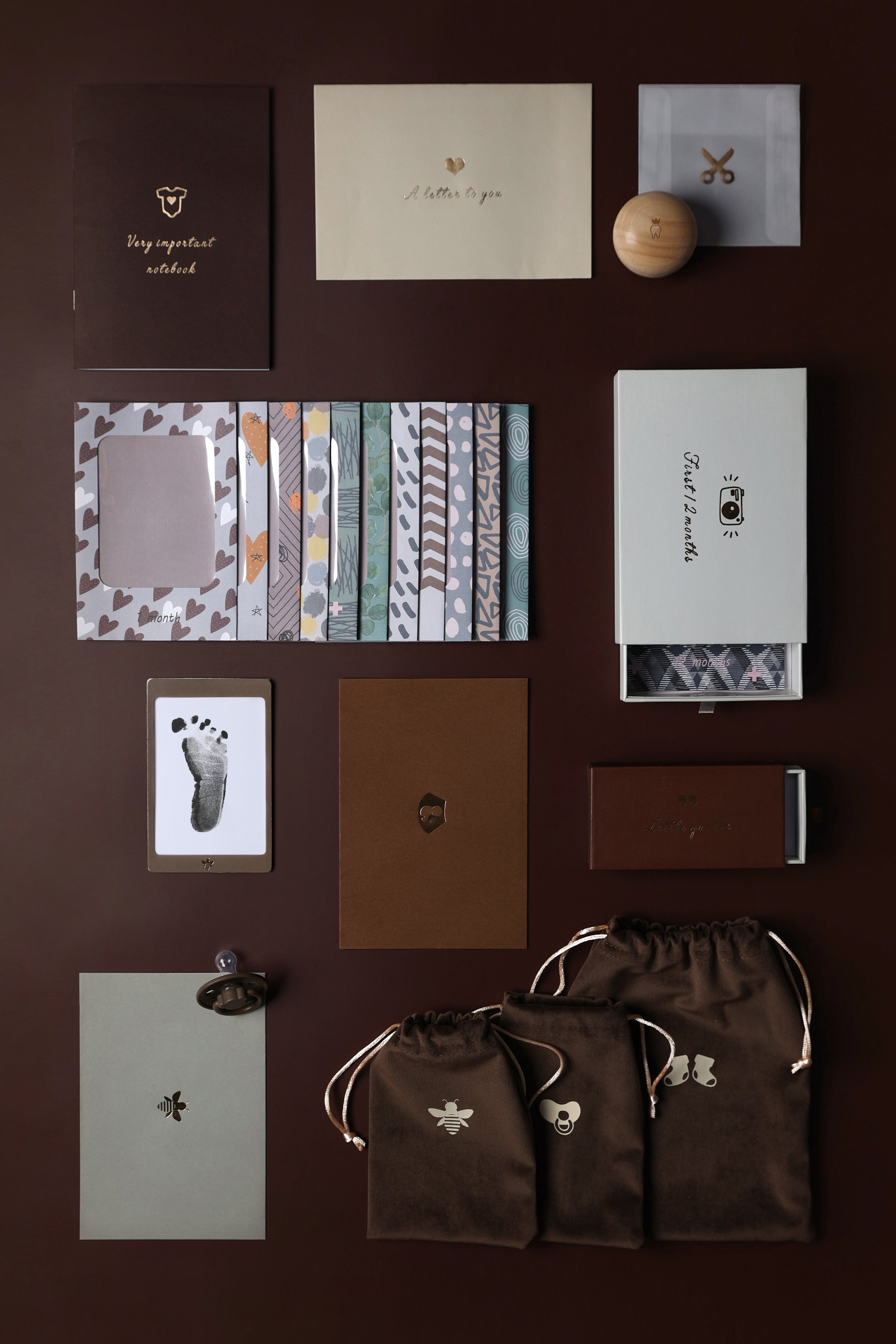 Pure Moms memory box baby