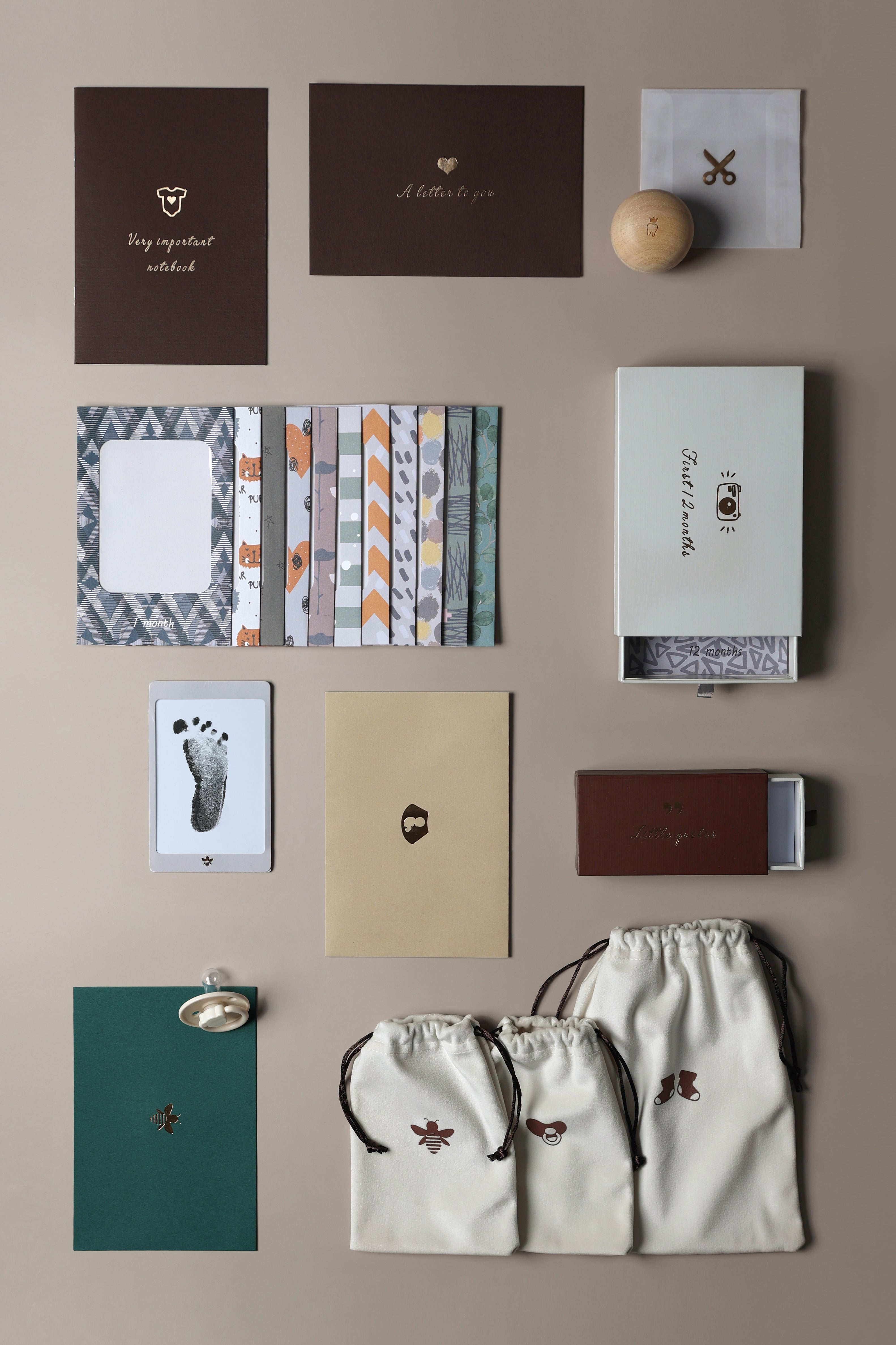 Baby Memory Box Beige