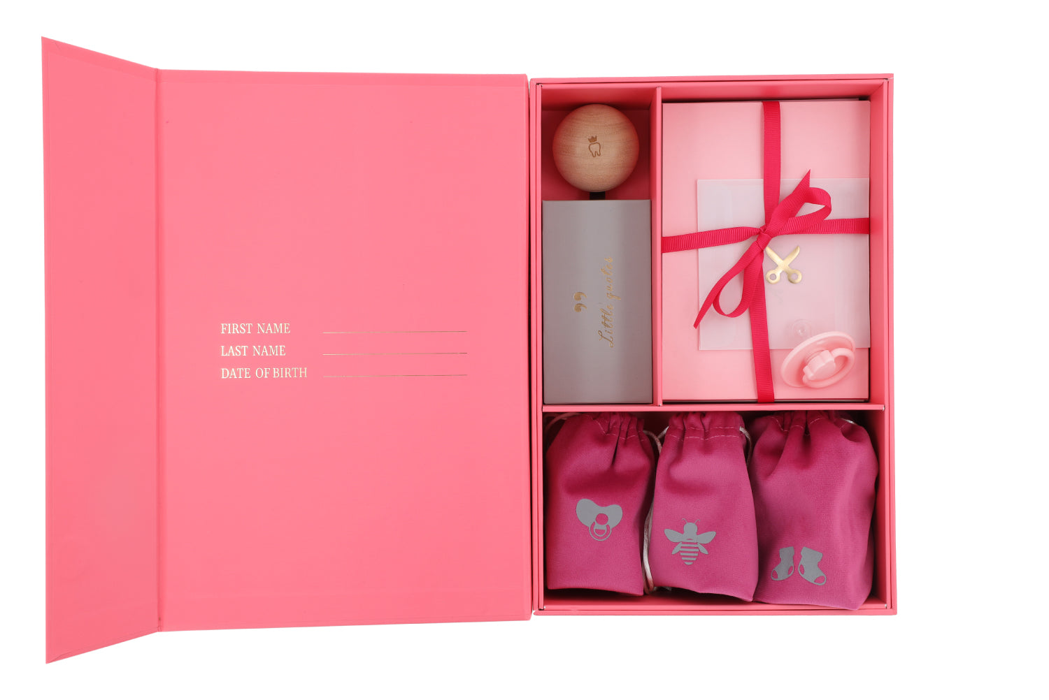 baby herinneringen box gepersonaliseerd met naam