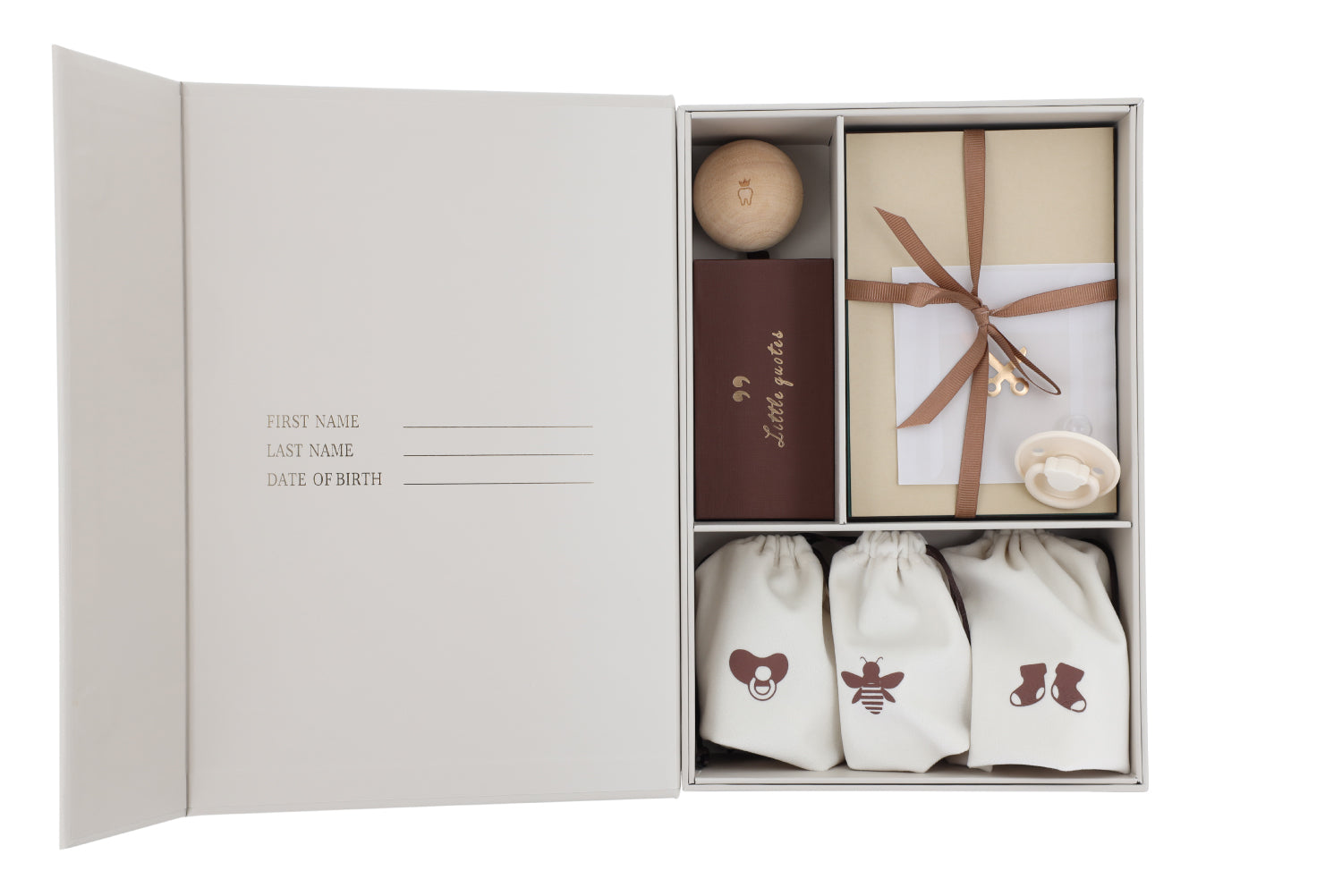 herinneringen box baby beige